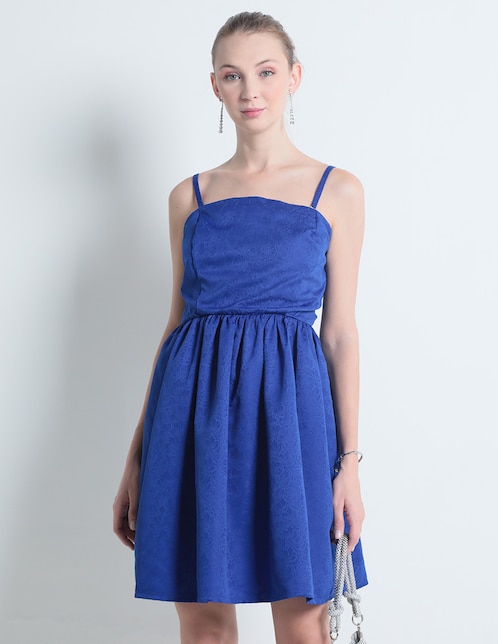 Vestido corto de fiesta RUE by Rue de la Paix escote medio