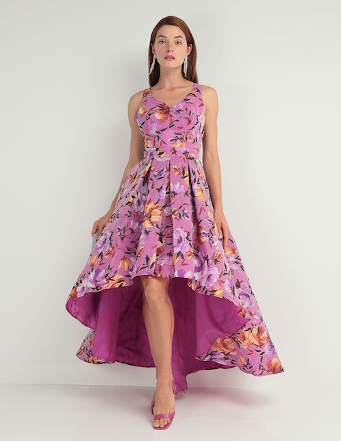 Vestido largo de fiesta Rue De La Paix escote v para mujer