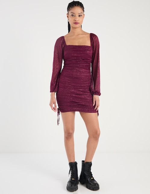 VESTIDO JUMP 12660LP-1, M, VINO