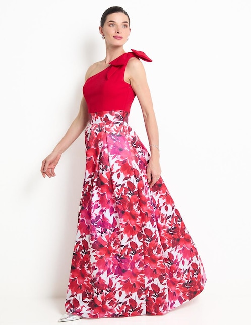 Vestido maxi de fiesta Rue de la Paix escote regular