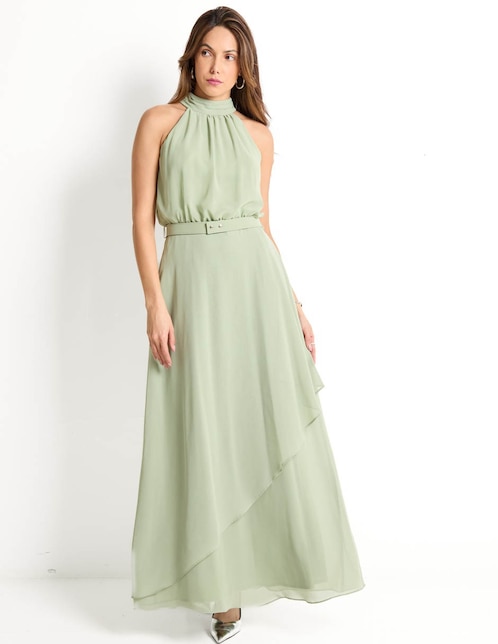 Vestido maxi de fiesta Rue de la Paix para mujer
