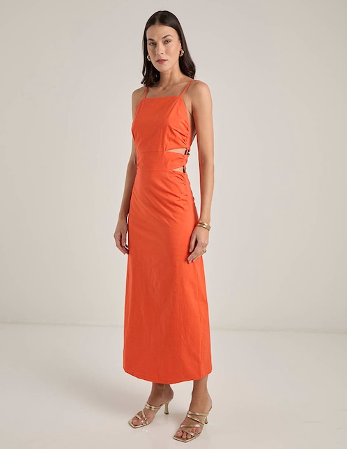 Vestido largo casual para mujer 1