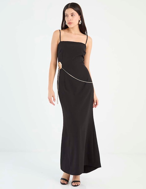 Vestido largo de fiesta para mujer 1