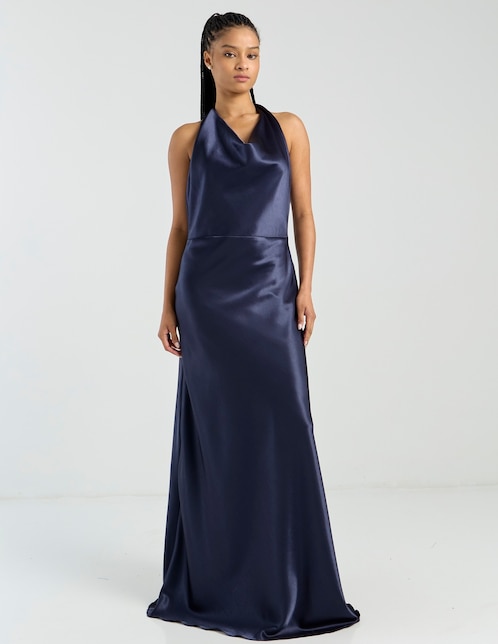 Vestido maxi de fiesta espalda abierta 1