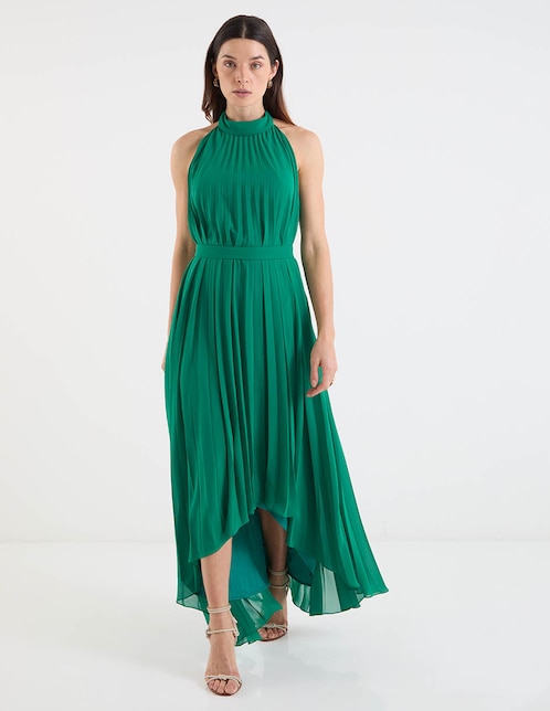 Vestido maxi de fiesta espalda abierta 1