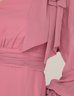 Vestido maxi de fiesta Brazzi J escote regular