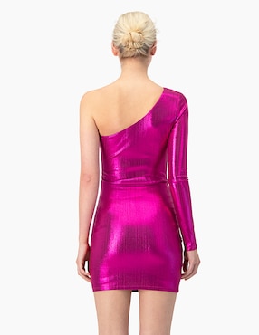 Vestido corto de fiesta Rue escote medio