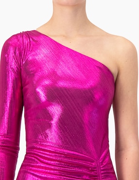 Vestido corto de fiesta Rue escote medio