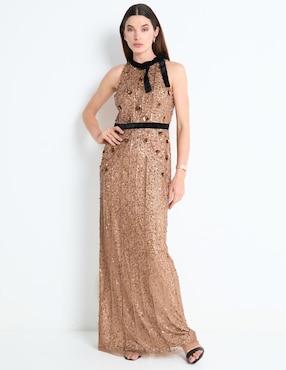 Vestido Maxi De Fiesta Adrianna Papell