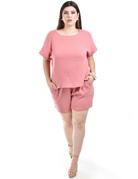 Conjunto Roman Fashion de algodón para mujer