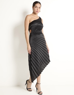Vestido crop de fiesta Bebe escote medio