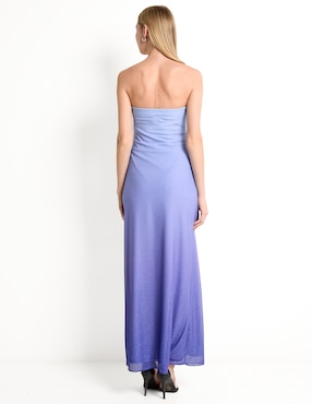 Vestido largo de fiesta Jump escote bardot