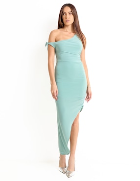Vestido crop de fiesta Jump