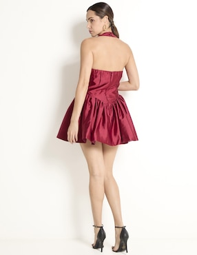 Vestido mini de fiesta Mare Mare escote cuadrado
