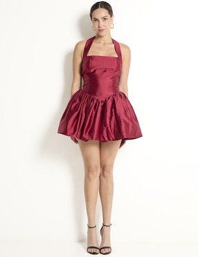 Vestido mini de fiesta Mare Mare escote cuadrado
