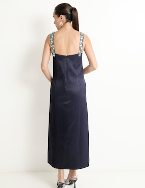 Vestido crop de fiesta Mare Mare escote cuadrado