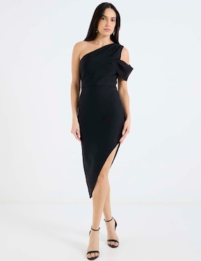 Vestido midi casual Bebe para mujer