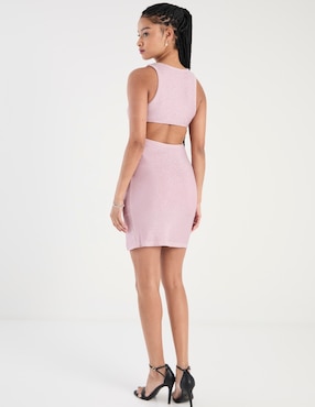 Vestido corto de fiesta Jump escote profundo