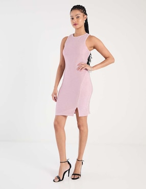 Vestido corto de fiesta Jump escote profundo