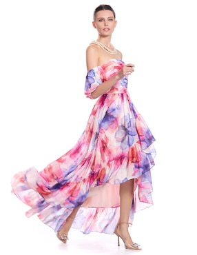 Vestido largo de fiesta Eva Brazzi para mujer