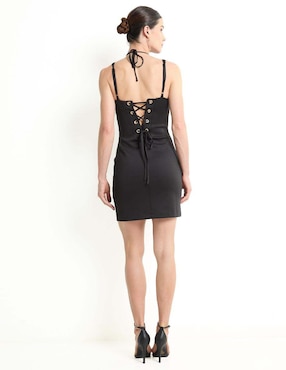 Vestido corto de fiesta Guess escote corazón