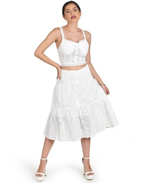 Conjunto Roman Fashion de algodón para mujer
