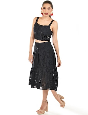 Conjunto Roman Fashion de algodón para mujer