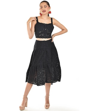 Conjunto Roman Fashion de algodón para mujer