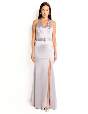 Vestido maxi de fiesta Rue De La Paix espalda abierta
