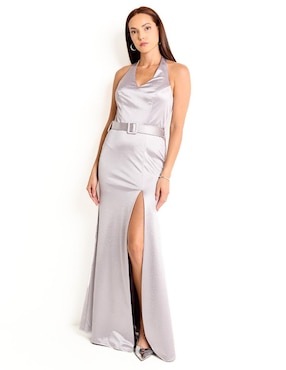 Vestido maxi de fiesta Rue De La Paix espalda abierta