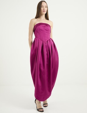 Vestido maxi de fiesta Mare Mare espalda abierta
