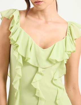 Vestido largo de fiesta Mare Mare escote V
