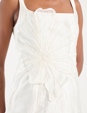 Vestido corto casual Adrianna Papell para mujer