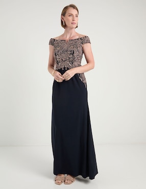 Vestido largo de fiesta Adrianna Papell para mujer