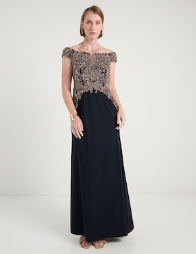 Vestido largo de fiesta Adrianna Papell para mujer