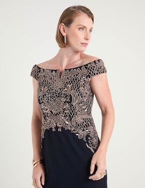 Vestido largo de fiesta Adrianna Papell para mujer