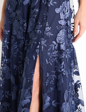 Vestido maxi de fiesta Rue De La Paix espalda cruzada