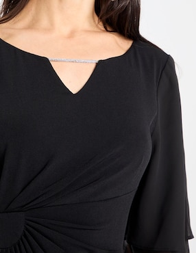 Vestido 3/4 de fiesta Connected Apparel escote V