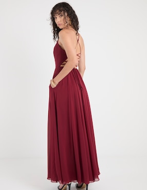 Vestido maxi de fiesta Rue De La Paix escote V