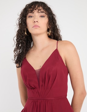 Vestido maxi de fiesta Rue De La Paix escote V