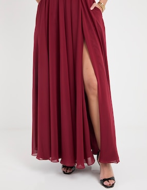Vestido maxi de fiesta Rue De La Paix escote V