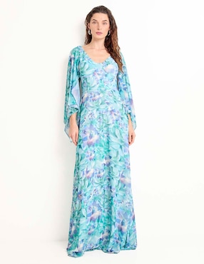 Vestido maxi de fiesta Rue De La Paix escote V