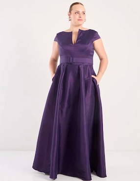 Vestido maxi de fiesta The Pattern escote V