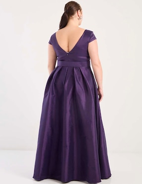 Vestido maxi de fiesta The Pattern escote V