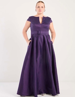 Vestido maxi de fiesta The Pattern escote V