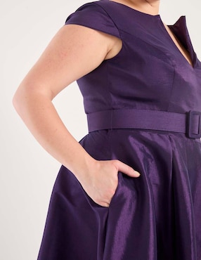 Vestido maxi de fiesta The Pattern escote V