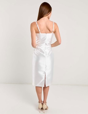 Vestido midi novia Mia Paluzzi para mujer