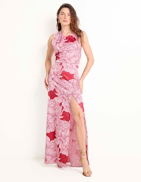 Vestido largo de fiesta Zomos By Sofia Simon espalda abierta
