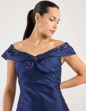 Vestido maxi de fiesta Ema Valdemossa escote V