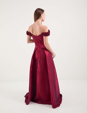 Vestido maxi de fiesta Ema Valdemossa escote V